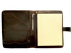 Genuine Leather Portfolio Padfolio with magnet 10x13 inches - LAST UNIT - Final Sale: No Returns or Exchanges