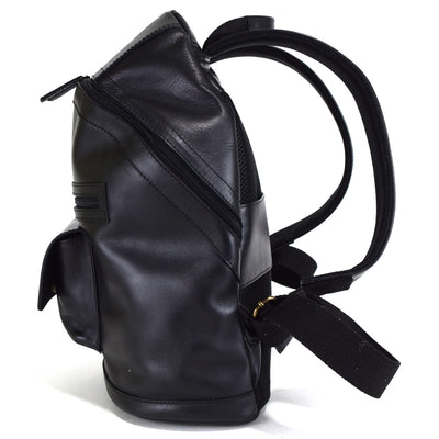 Classic Backpack in Black Leather