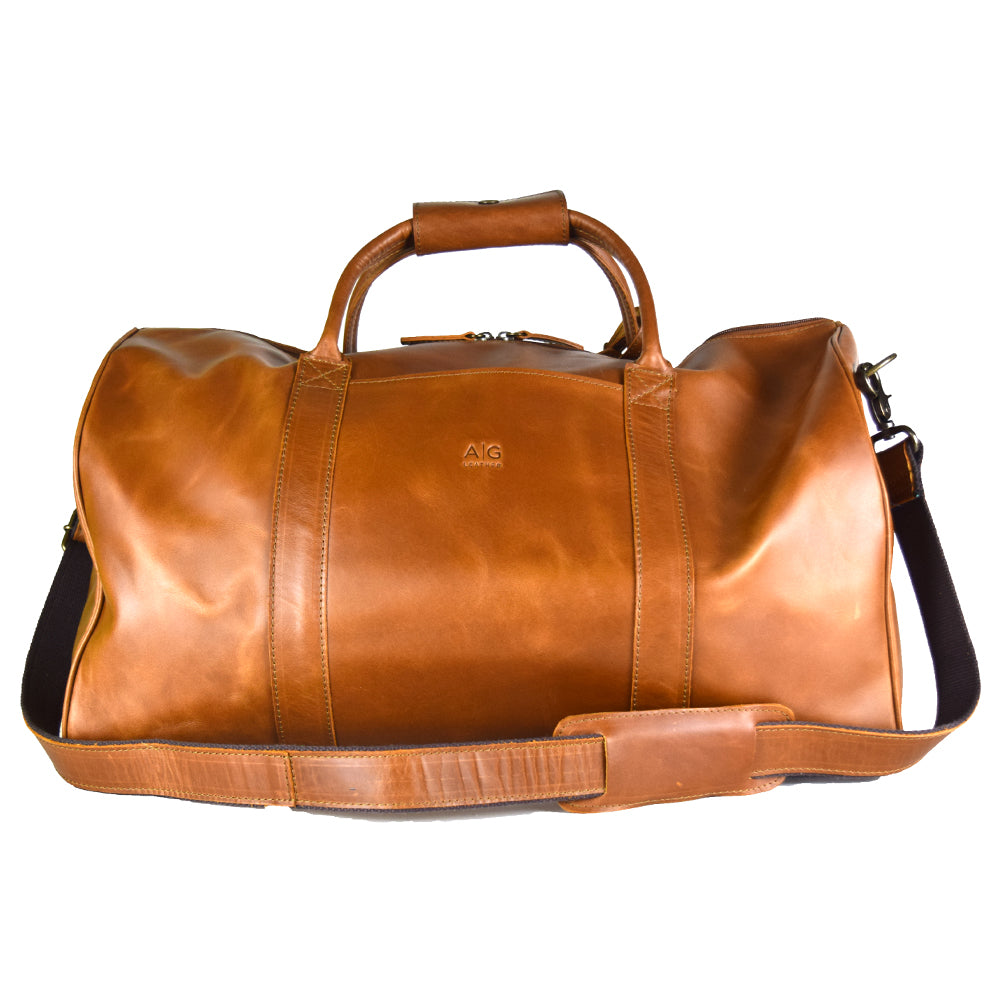 Duffel X-Large in Cognac Leather