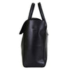 Foldover Tote in Black snke Embossed Leather (not Cncled)