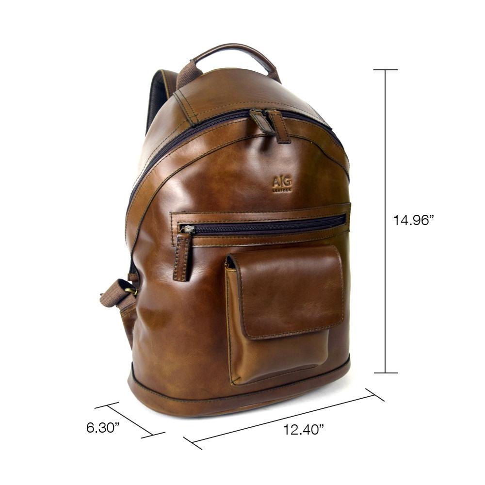 Classic Backpack in Chocolate Leather - final sale no exchange