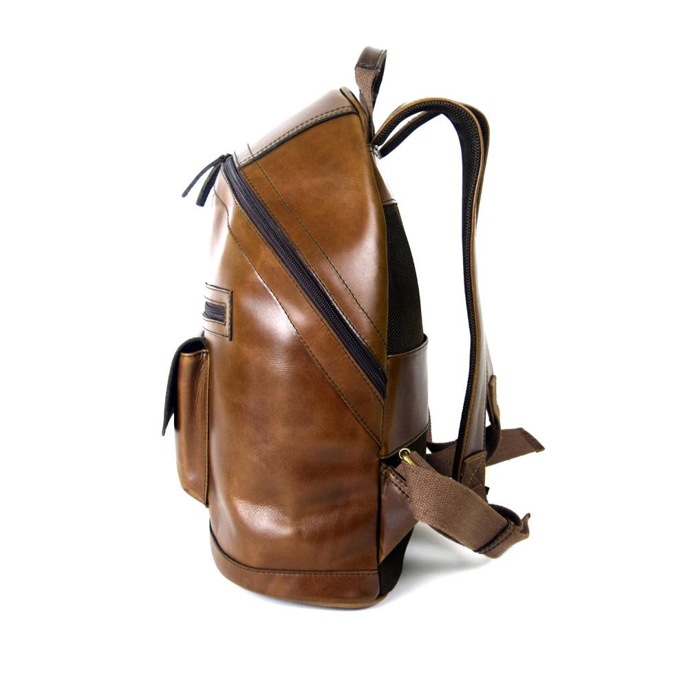 Classic Backpack in Chocolate Leather - final sale no exchange