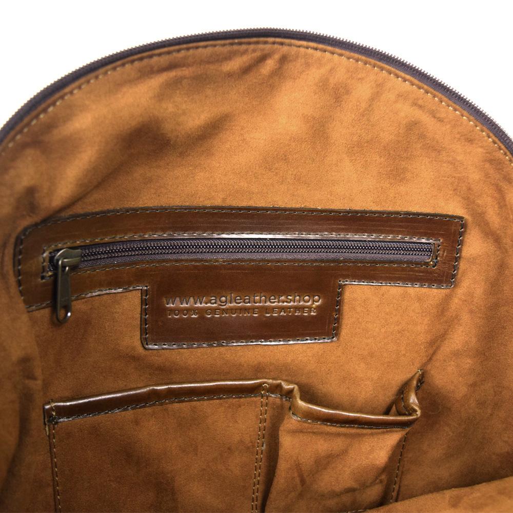 Classic Backpack in Chocolate Leather - final sale no exchange