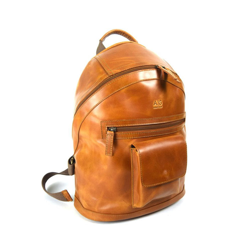 Classic Backpack in Cognac Leather - last unit in display - FINAL SALE no exchange - one of our best sellers!!