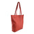 Elegant Shopper Tote in Rustic Red Leather - Final Sale: No Returns or Exchanges