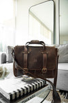 Briefcase - Montana Portfolio Briefcase In Chocolate Leather