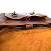 Montana Portfolio Briefcase in Rustic Brown Leather - FINAL SALE NO EXCHANGE