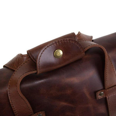 Montana Portfolio XL Briefcase Legal Size in Rustic Brown Leather