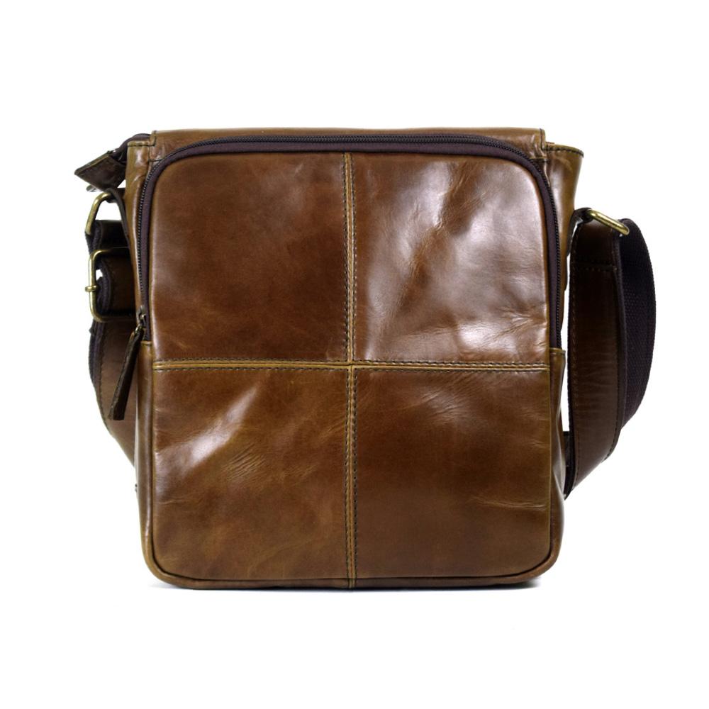 Urban Messenger Bag in Chocolate Leather - Cncled carry