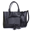 Western Bag in Black Leather - Final Sale: No Returns or Exchanges