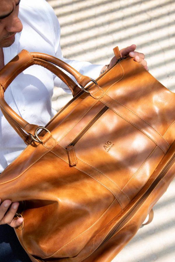 The 15 Best Leather Overnight Bags of 2024
