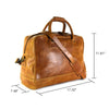 Waldorf Urban Sport Bag in Cognac Leather - Final Sale: No Returns or Exchanges