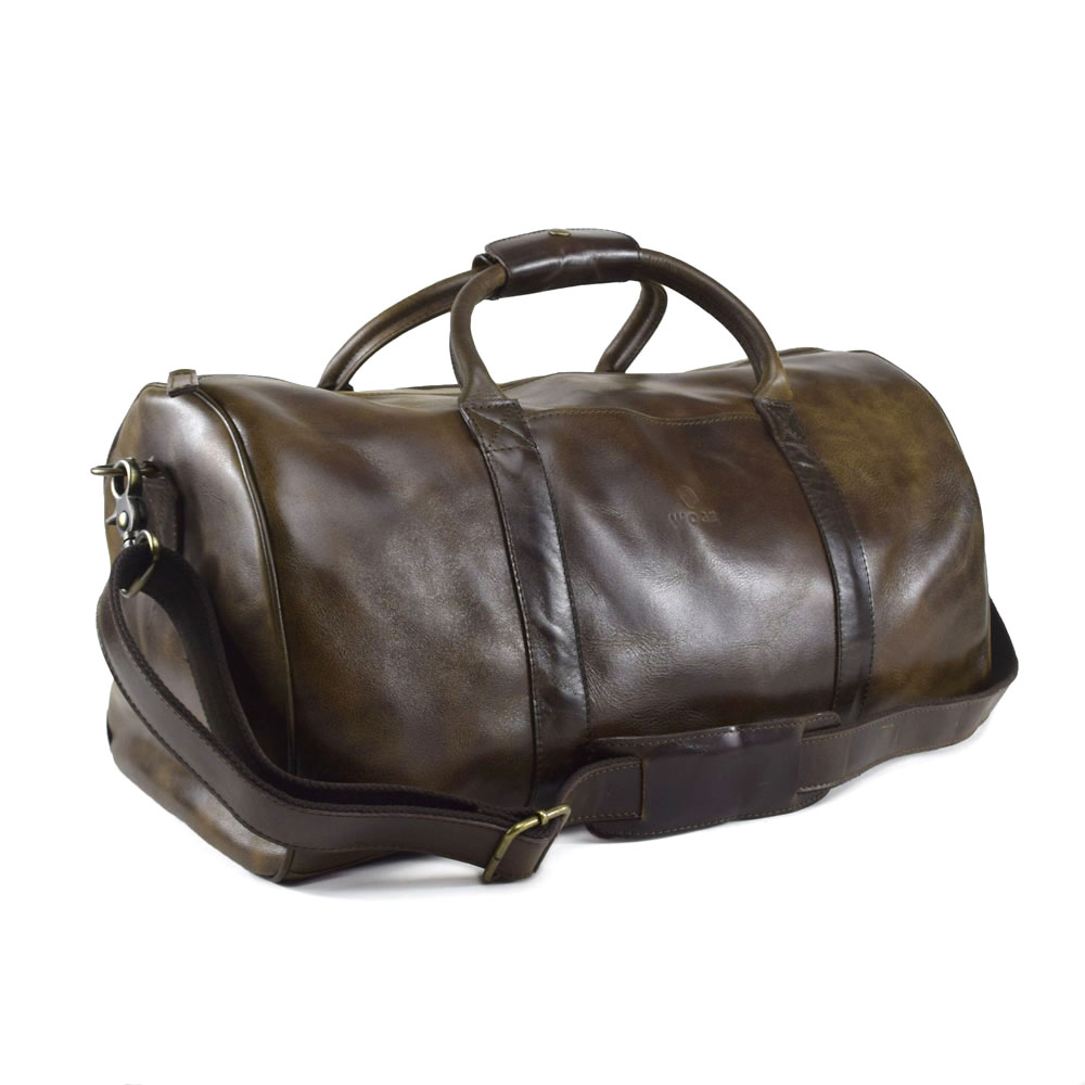 Duffel Bag 100% Leather Chocolate Color + free case!! - Image 12